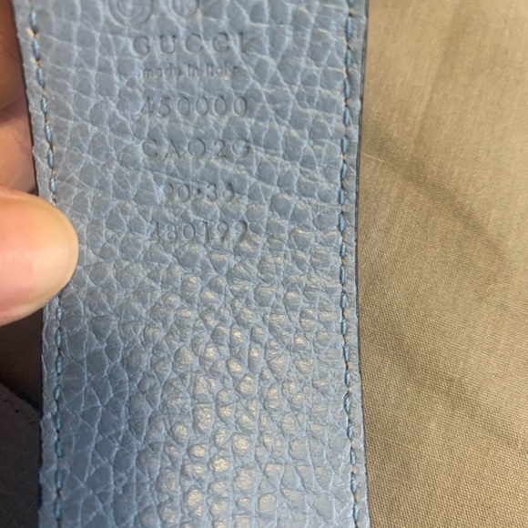 Gucci reversible calfskin 1973 belt size 90 - Picture 8 of 8